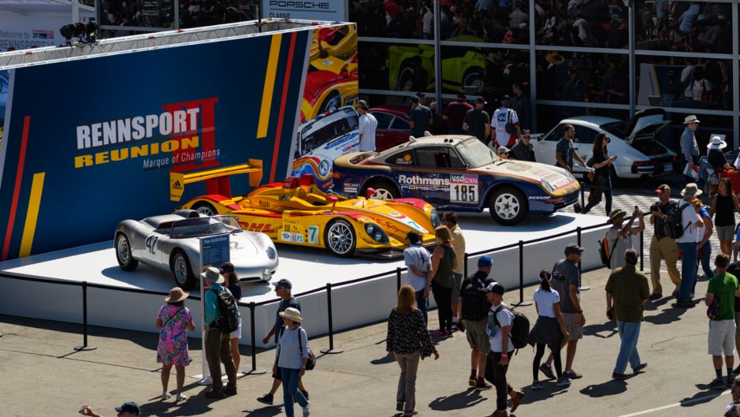 Rennsport Reunion 7 on track to be the biggest Porsche gathering ever Porsche Newsroom USA